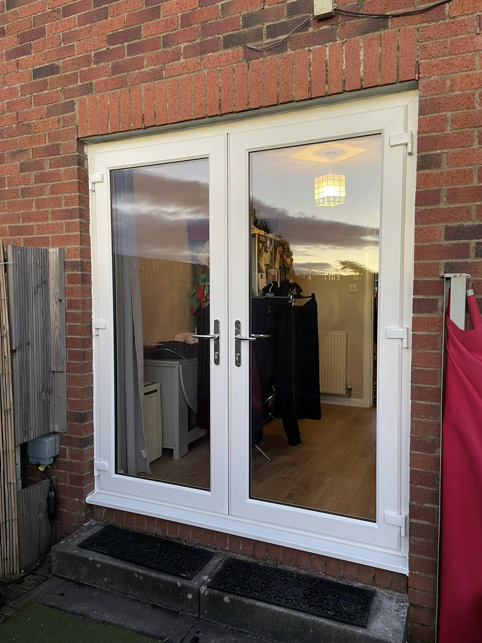 uPVC french doors installation airdrie