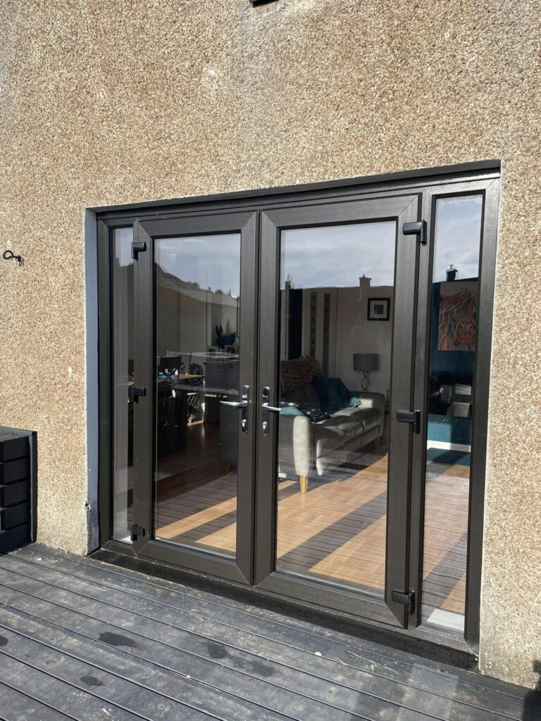 upvc french doors installation in Cumbernauld